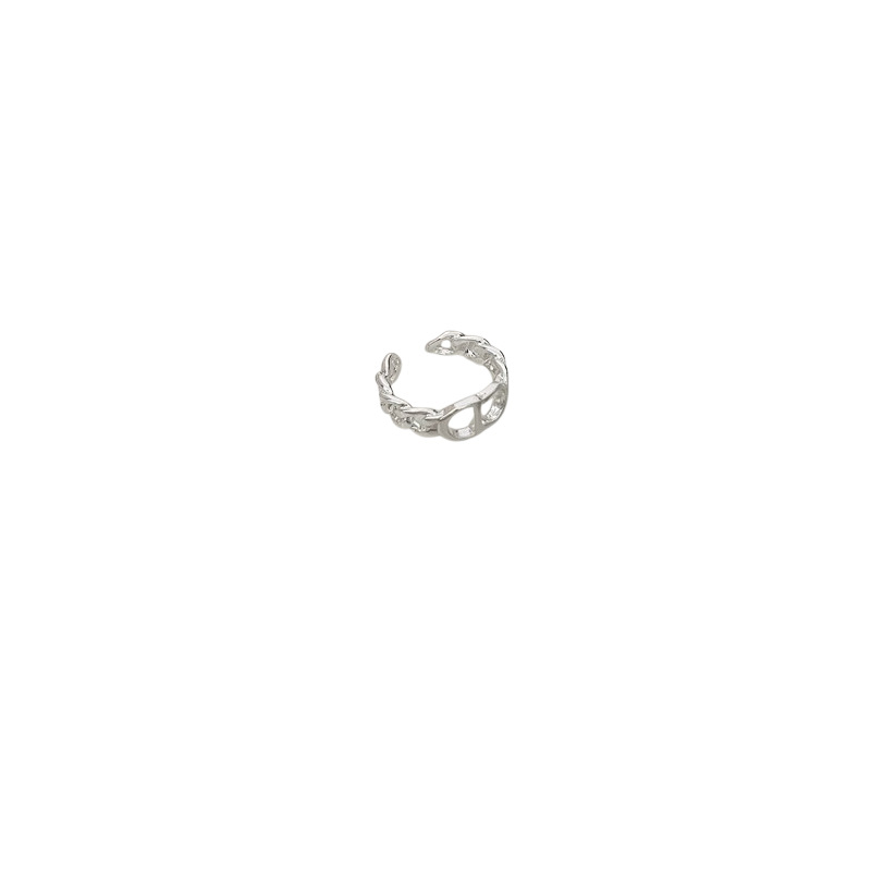 CD letter opening adjustable ring for women, a niche, light luxury and high-end feel, a high-end index finger ring for women in 2025 Item Picture