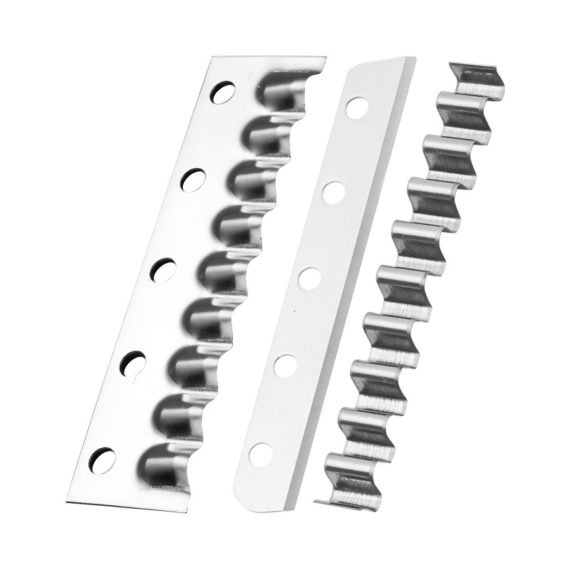 Stainless steel grater blades, household vegetable slicer blades, radish and potato shreds, corrugated blades, slicing accessories Item Picture