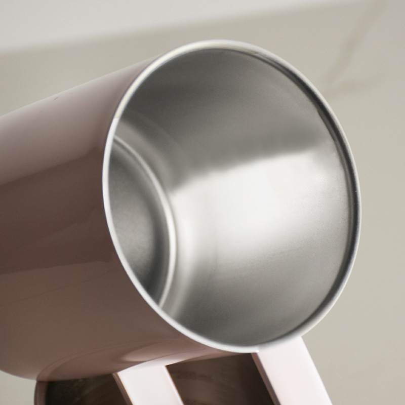 Best-selling double-layer portable cup, thermos cup, ins household straw cup, creative stainless steel cup, coffee cup, water cup Specification drawing