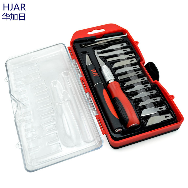 Engraving tools, woodworking engraving tools, engraving pen knife set, metal engraving blade 16-piece set engraving knife full figure