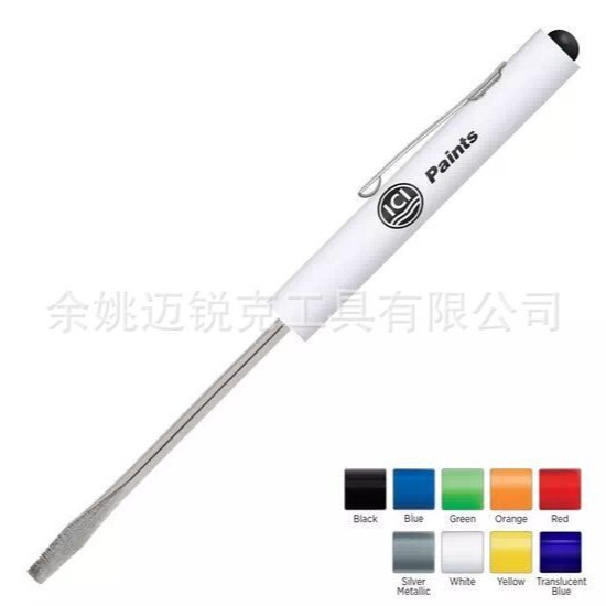 Cross-border e-commerce two-in-one promotional screwdriver, pen-type, pen buckle, pen-shaped screwdriver can replace double-head screwdriver Application Scenario