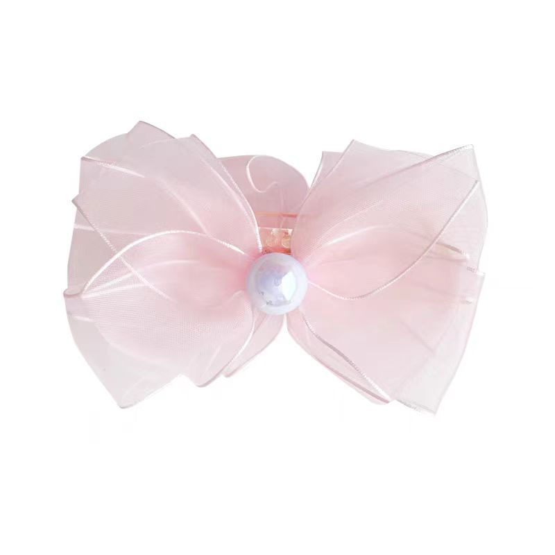 Children's hairpin headwear, sweet princess baby, bow bun hairstyle, fixed magic tool, hairpin grab, girls' hair accessory Item Picture