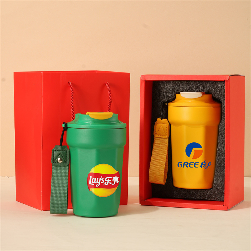 316 stainless steel octagonal coffee cup, high appearance level octagonal coffee cup, outdoor portable lanyard, car portable cup Specification drawing