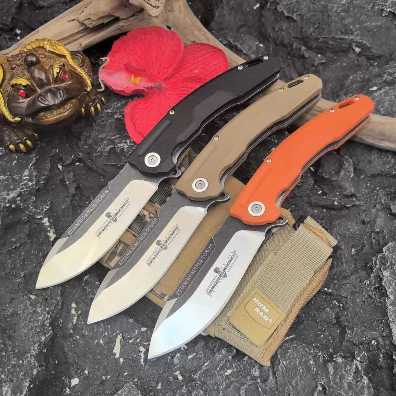 Extreme force Flying Fish Outdoor high-hardness folding knife, wilderness survival knife, portable tactical knife, camping knife collection Application Scenario