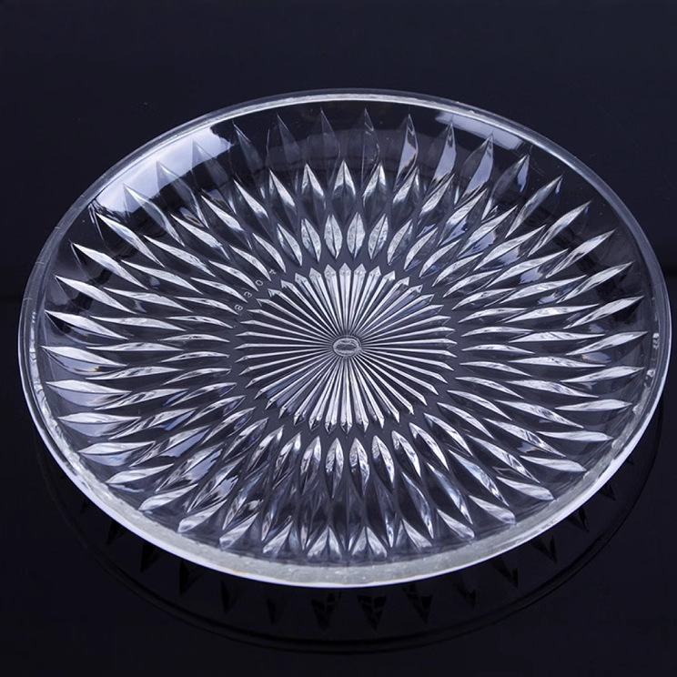 Acrylic fruit plates, food-grade PC plastic KTV snack plates, transparent large and small candies, creative for home use Application Scenario