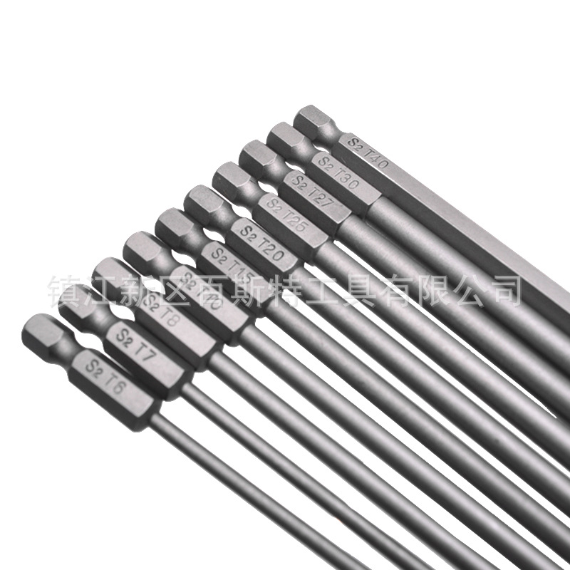 10PC solid plum blossom-shaped screwdriver 150mm long six-star screwdriver S2 material BST-020 Application Scenario
