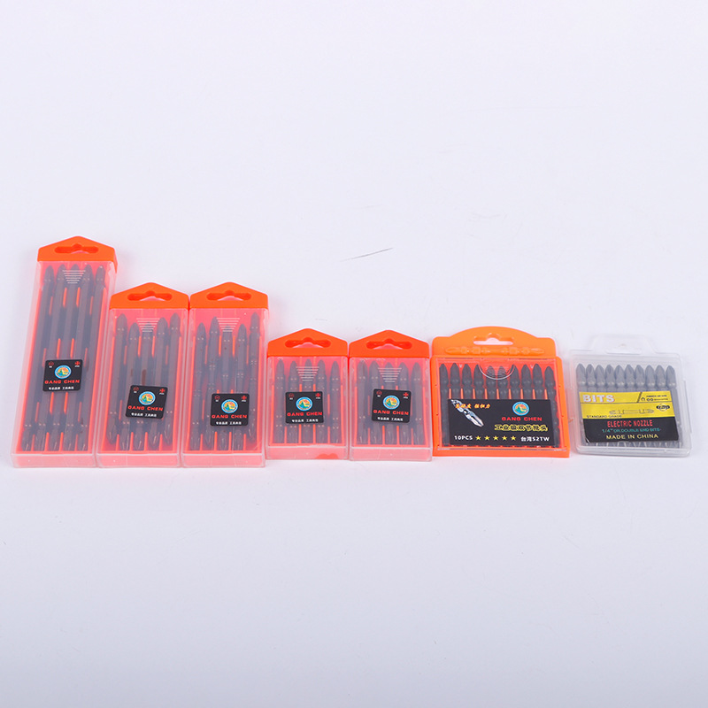 Gangchen Factory offers a variety of specifications of double-section screwdriver boxes with 65-length industrial-grade electric screwdriver bits and extended screwdriver bits details Picture
