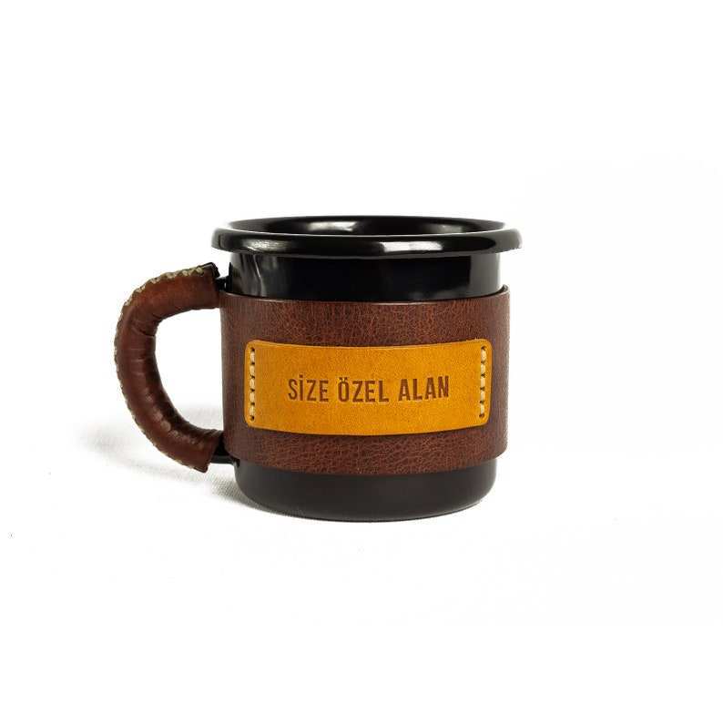 Amazon outdoor picnic camping enamel tea cups with open flame heating enamel vintage enamel coffee mugs Item Picture