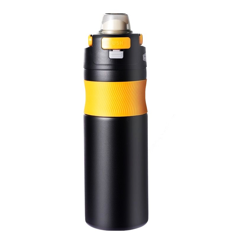Wholesale of simple 316 stainless steel insulated cups with high appearance standards, double-drinking straw cups, portable sports outdoor couple water cups Item Picture