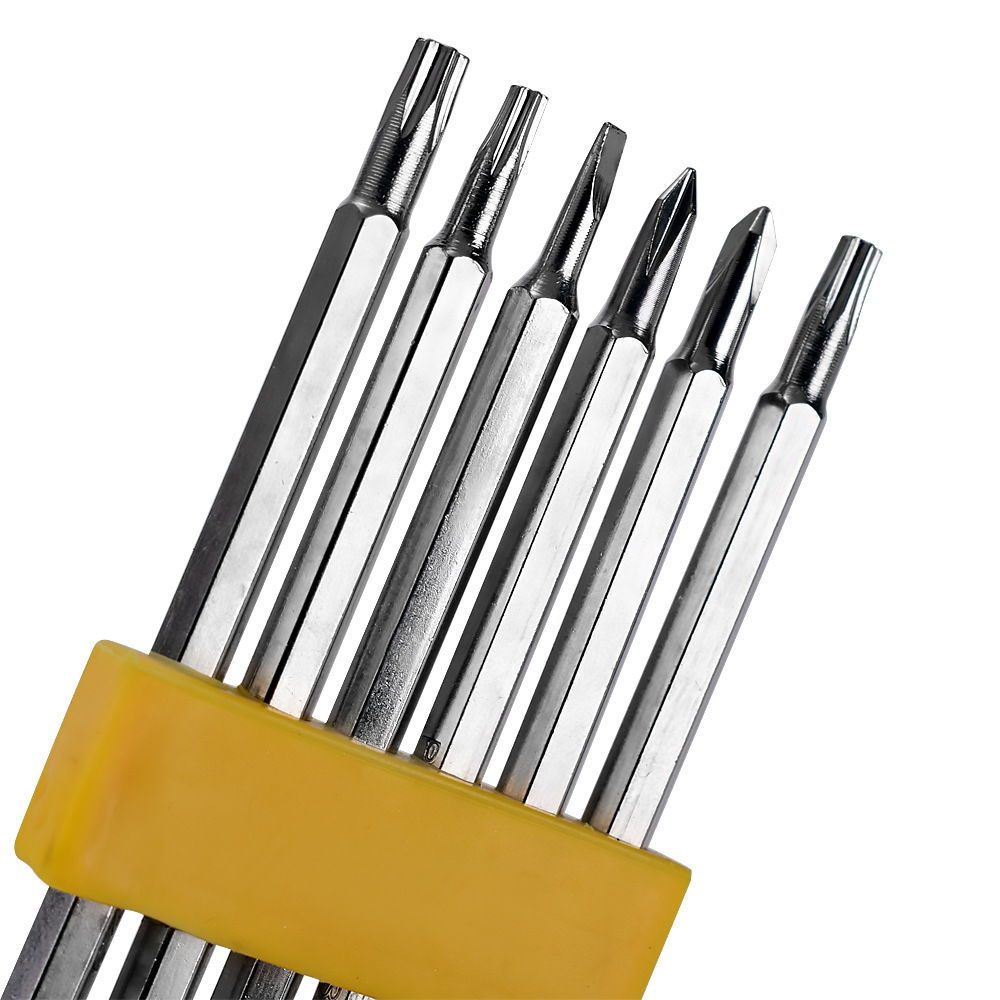 13-in-1 multi-purpose screwdriver set, special-shaped plum blossom Y-shaped U-shaped cross mobile phone telecommunications repair tool screwdriver Application Scenario