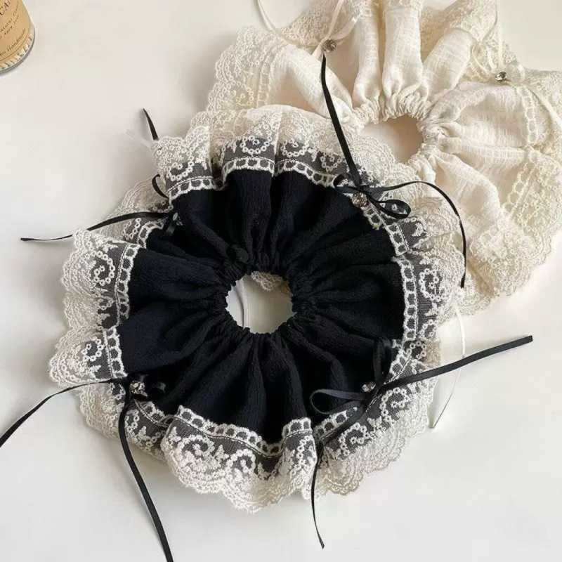 Korean ins large large hair band, super large hair tie, women's 2025 new Korean high-end style hair tie, low bun hair accessory full figure