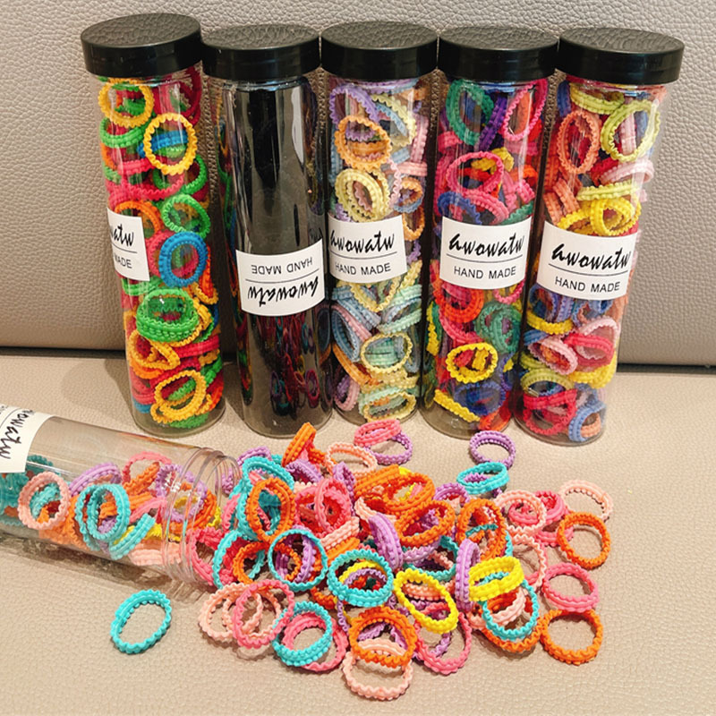 Children's hair accessories, baby hair bands, no damage to hair, good elasticity, small baby hair bands, girls' hair ties, little girls' hair ties Specification drawing