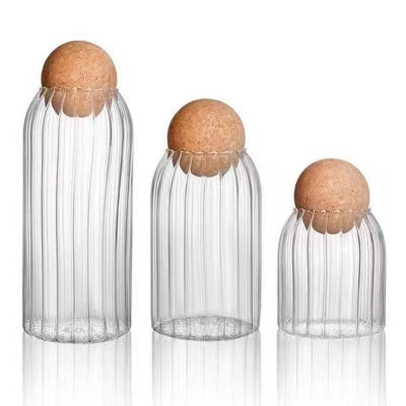 High borosilicate glass sealed tanks, storage tanks, kitchen storage bottles, household sealed tanks, storage tanks, glass sealed tanks Item Picture