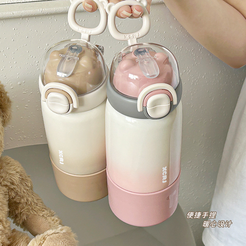 New type of household 304 stainless steel insulated cup, high appearance level water cup for girls, children and students, portable anti-drop water cup Application Scenario
