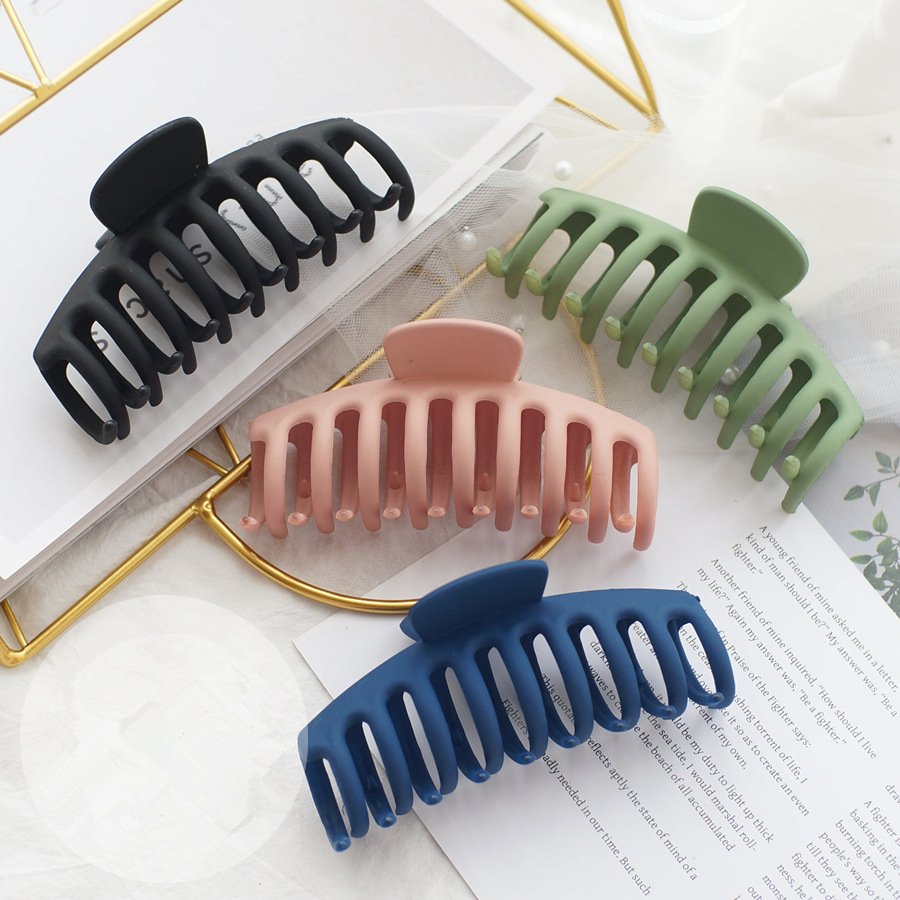 Bath coil, hair clip, large head clip, fixed hair clip, headwear, summer hair clip, shark clip, hair clip Application Scenario