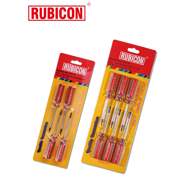 Robin Hood 161 Star Screwdriver, Center Hole hexagonal screwdriver, star imported T6, T7, T8, T10, T15, T20, T5 Item Picture