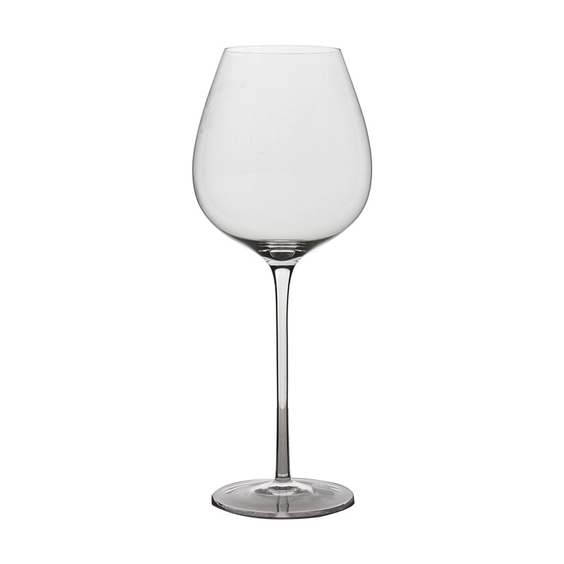 Wholesale crystal red wine glasses, one-piece formed tall glasses, large-capacity Burgundy glass wine glasses from the manufacturer Item Picture