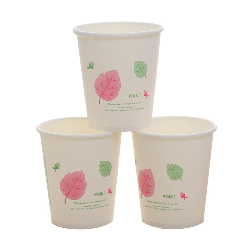 Disposable paper cup logo creative hot drink cup manufacturer self-produced and self-sold soy milk cup paper cup support Item Picture