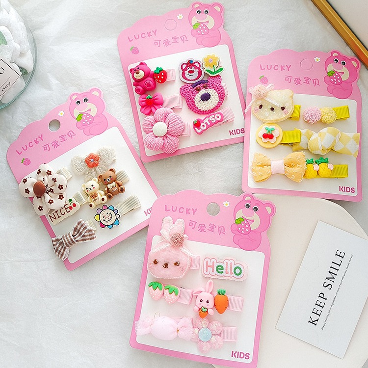 The new autumn and winter hair ties and accessories of 2023, cute cartoon baby hair bands, popular little girl high-elasticity rubber bands Application Scenario
