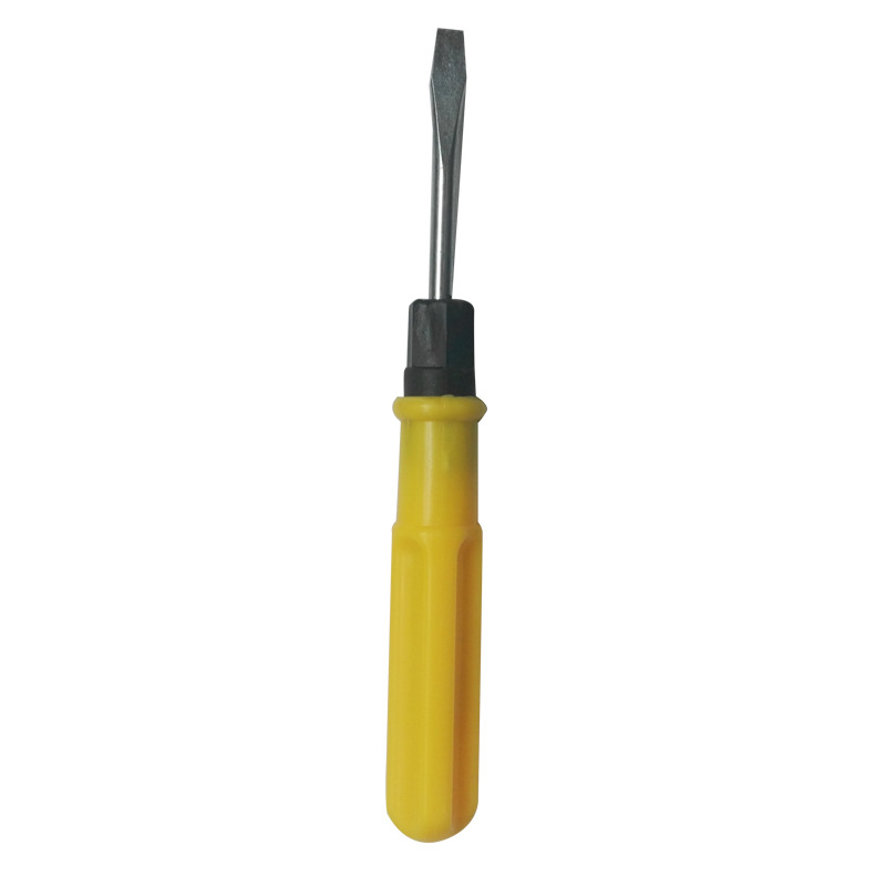 Huang dual-purpose series screwdrivers 2-inch, 3-inch, 4-inch, one-yuan store gift, factory wholesale, ten-piece flat-head magnetic screwdriver Application Scenario