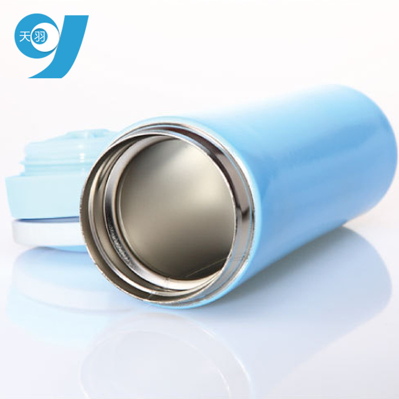 Wholesale manufacturer of stainless steel inner liner vacuum water cups for insulated cups, printed LOGO, candy color creative gift insulated cups details Picture