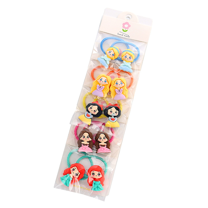 Children's rubber bands are not harmful to hair, have good elasticity, are cute headwear, baby headbands, girls' hair ties, and little girls' hair accessories Item Picture