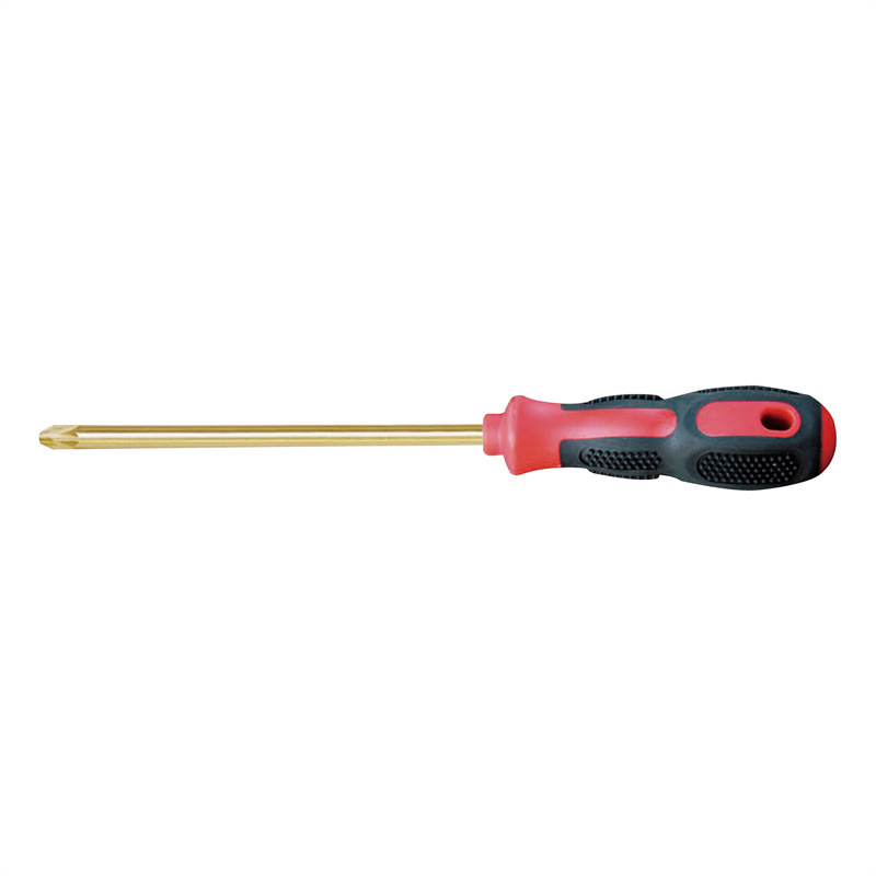 TOOLTIME Tutai explosion-proof cross-shaped screwdriver, explosion-proof non-magnetic and non-sparking cross-shaped screwdriver, aluminum bronze Item Picture