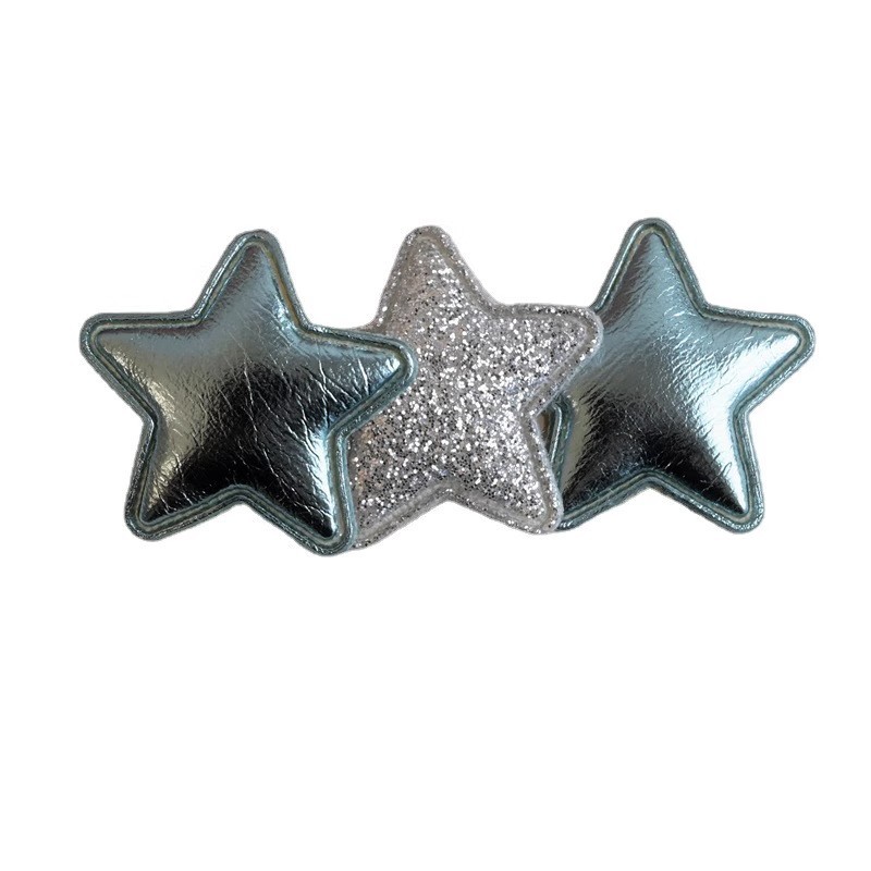 Spicy Girl Sweet and cool star hair clip, niche side clip, Millennium five-pointed star hair clip, fashionable girl's personality, bangs hair clip accessory Item Picture