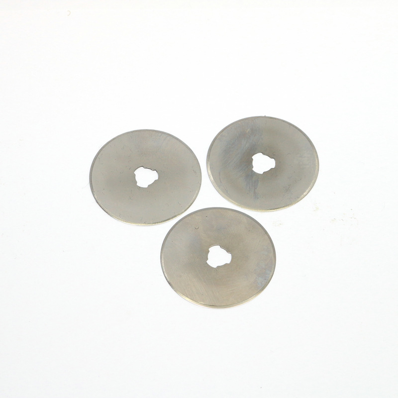 Wholesale sk carbon mechanical tools special-shaped blades 45mm round blades with round heads from non-standard manufacturers Specification drawing