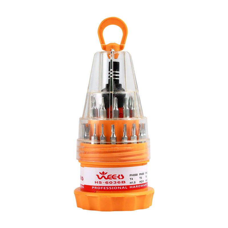 Mobile phone, computer and digital product repair, disassembly and repair tools 31-in-1 combination screwdriver, screwdriver, multi-purpose screwdriver set undefined