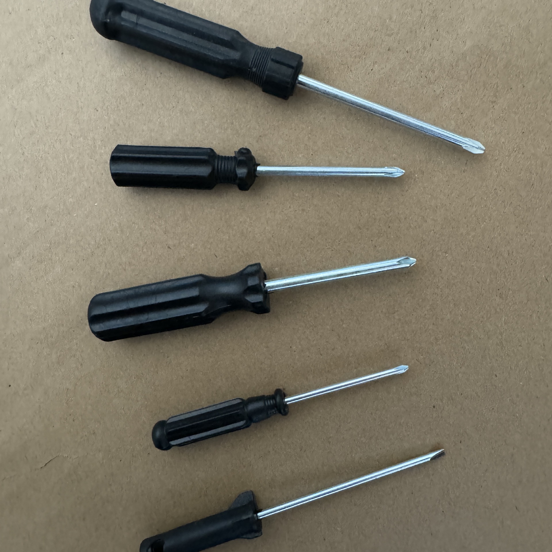 Simple manual small screwdriver, flat-head cross-head screwdriver, screwdriver cone, star-shaped screwdriver, free tools Application Scenario