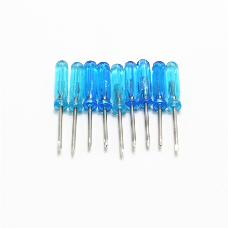 45mm long screwdriver, screwdriver, mobile phone repair screwdriver, blue 1.6mm mini cross-head flat-head screwdriver Application Scenario