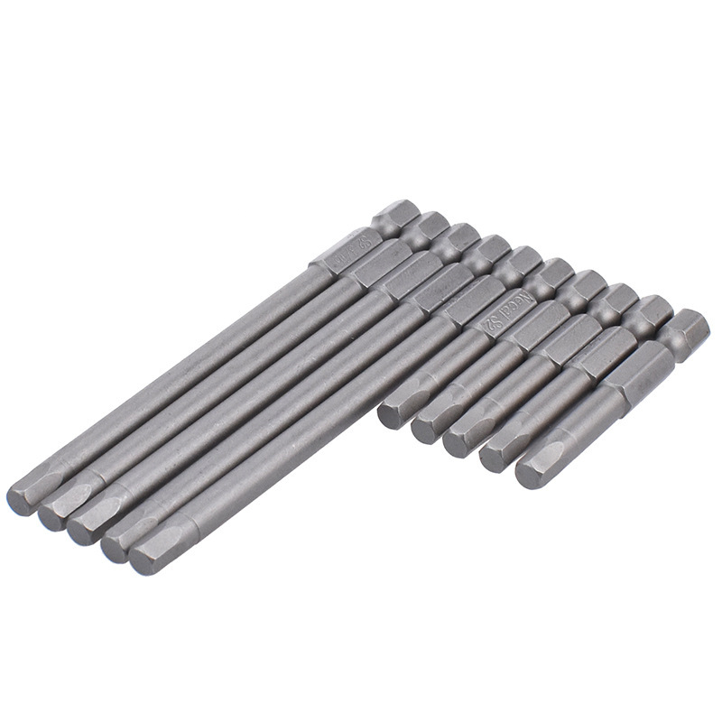Nigao S2 British standard hexagonal and hexagonal air screwdriver bits, electric screwdriver bits, screwdriver bits, screwdriver heads, screwdrivers, screwdrivers, screwdrivers, screwdrivers, heads with magnetic Item Picture