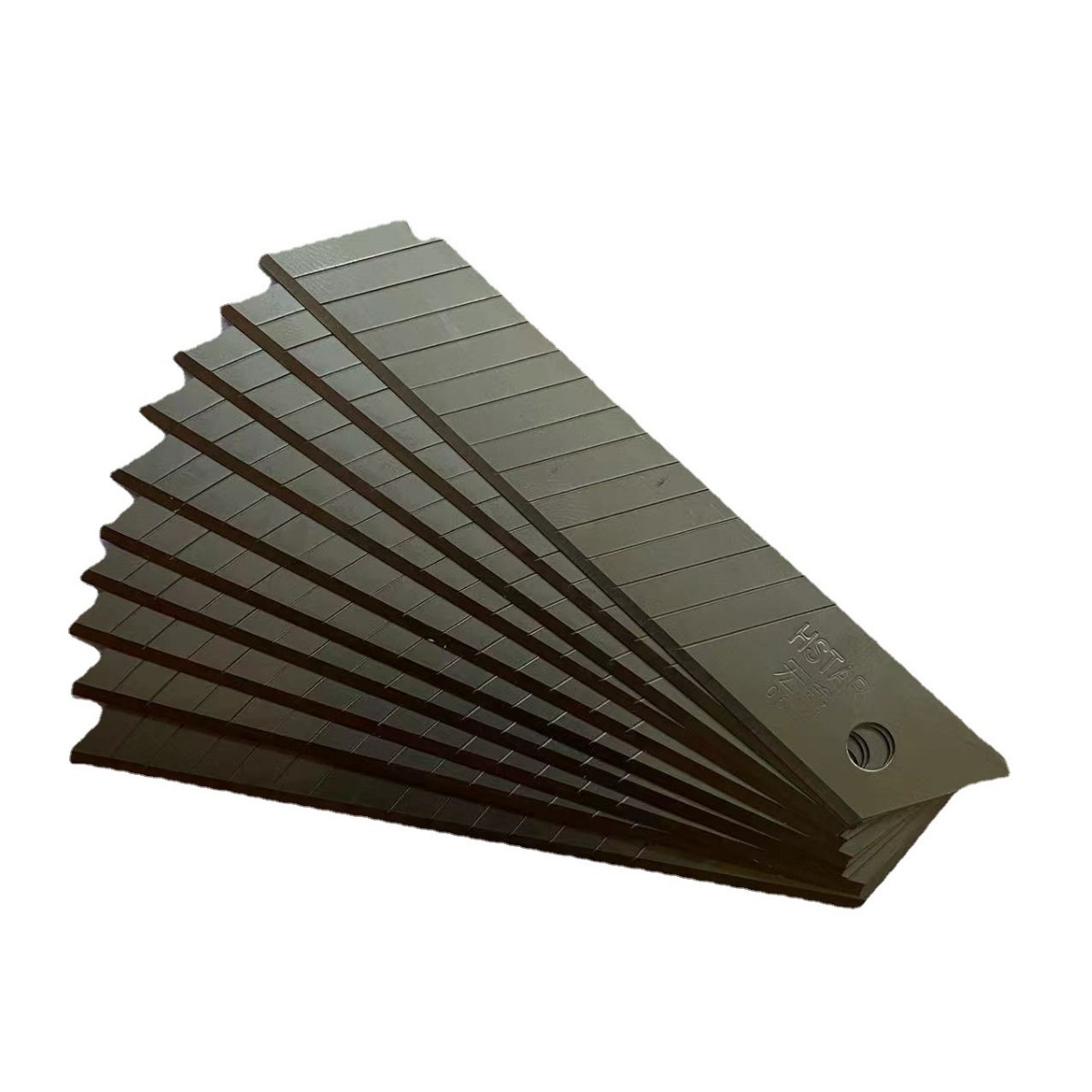 14 sections of Zhuhai Hongxin 06MM thick HX-A60 utility blade, Hongxin replacement blade Item Picture