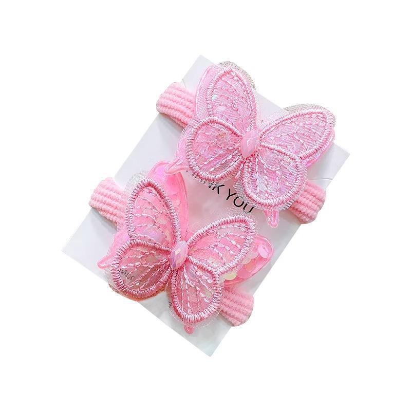 New bow hair tie for children, sweet candy-colored towel tie for little girls, high-elasticity hair tie Item Picture