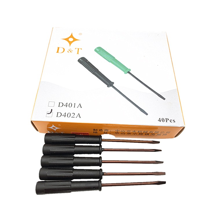 Jingmu small-sized screwdriver pointer pin screwdriver small cut flat-head screwdriver Item Picture