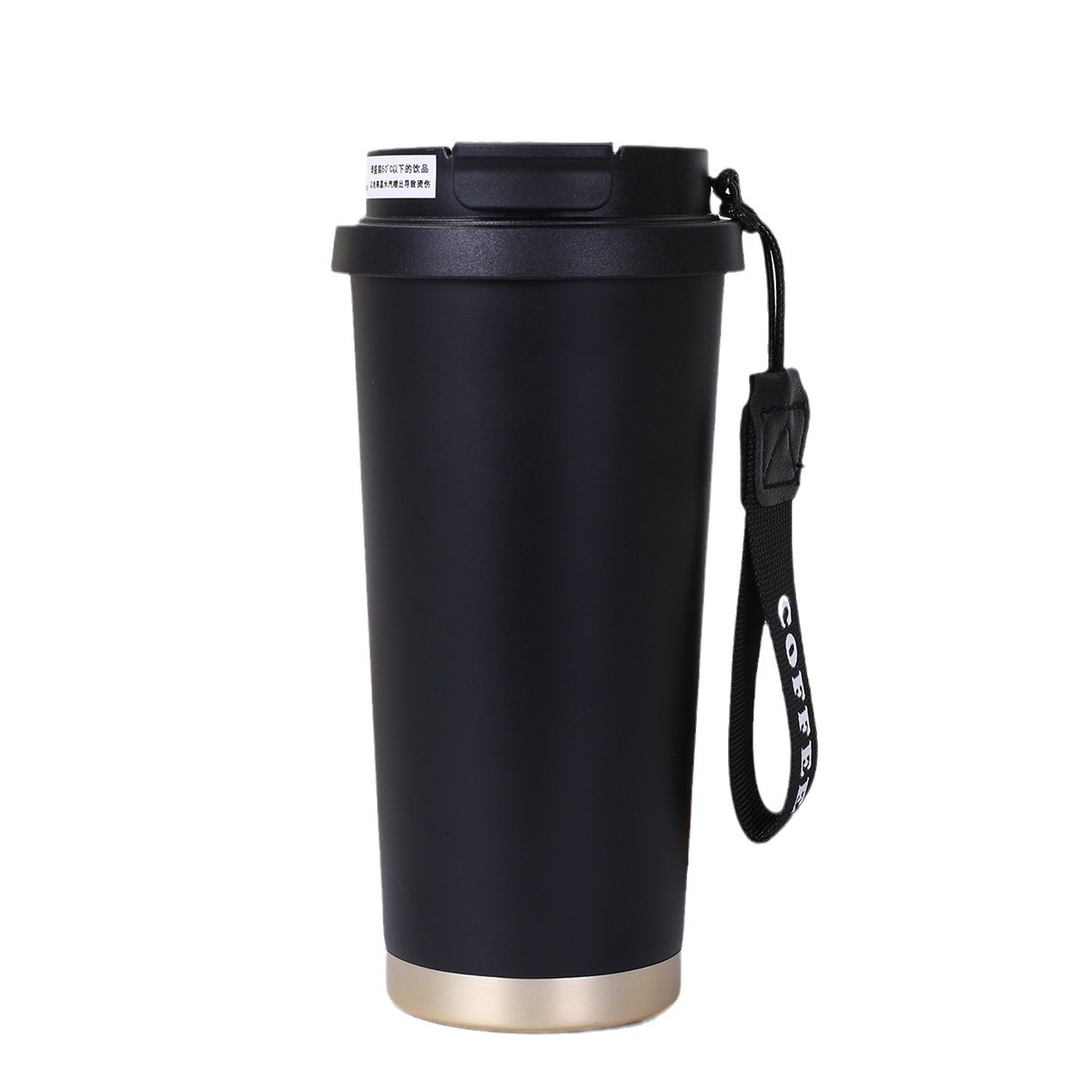 New 316 stainless steel double-layer vacuum insulated cup, new Chinese-style double-spout lily of the valley cup, convenient and portable cup with a handle Item Picture