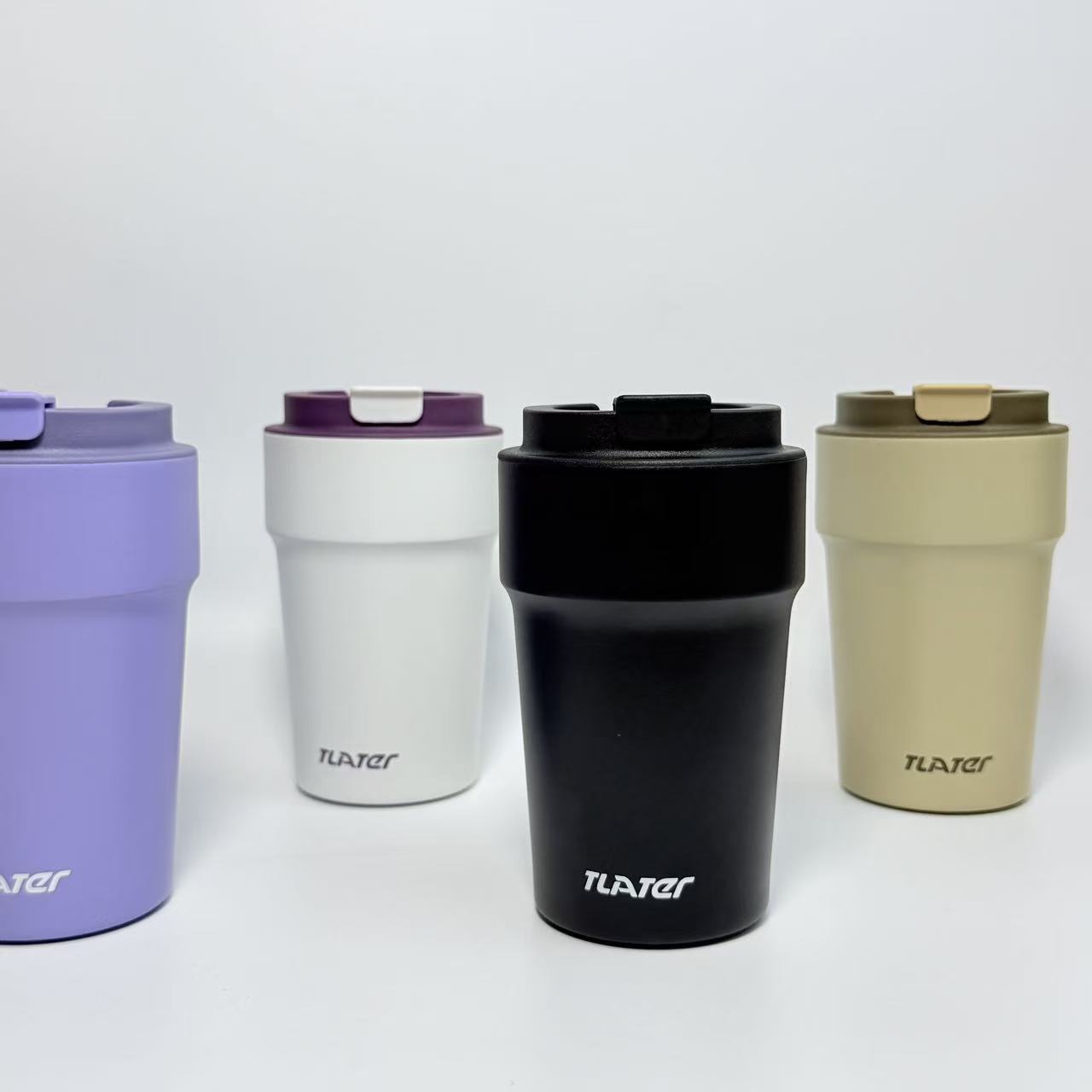 New 304 stainless steel insulated cups for men and women, high appearance level coffee cups, car travel gifts, anti-drop water cups full figure
