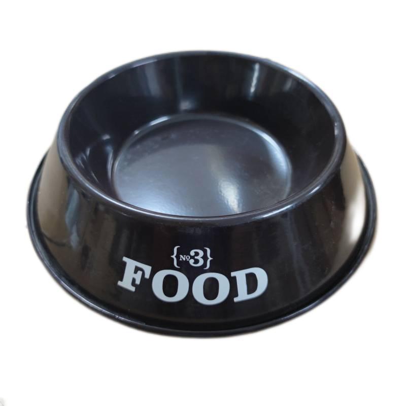 Customized enamel pet bowls, anti-tipping Teddy golden retriever stainless steel dog basins, dog bowls of various sizes, enamel porcelain pet bowls full figure