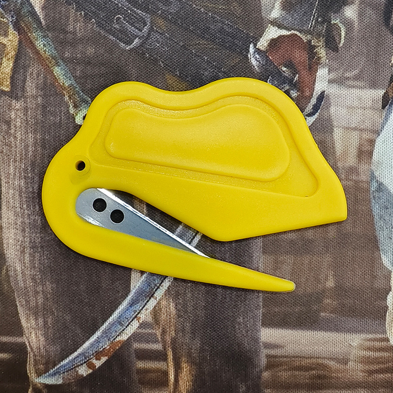 Cross-border multi-functional plastic mini box opening knife, rope cutting and sealing, express packaging film opening knife, portable box opening knife details Picture