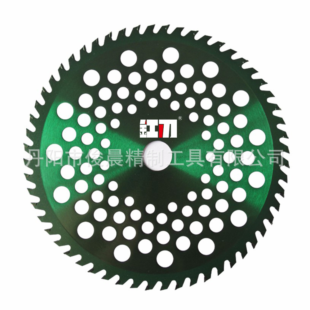 Factory wholesale of 9-inch 56-tooth brush cutters, circular saw blades, weeding saw blades, alloy blades, farm grass cutting blades and grass harvesting blades Item Picture