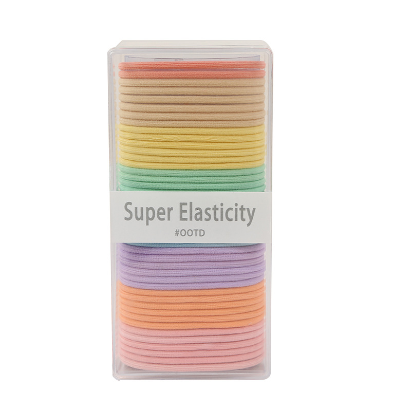 Adult hair tie headband 2025 new style Korean high-end rubber band women's hair tie high-elasticity hair tie Item Picture