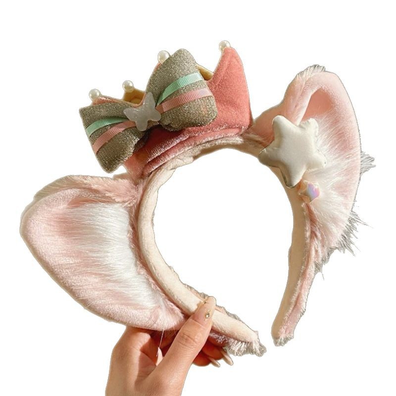 2025 New hair accessories: Star Dream Melody, Lina Belle headband, Bow, plush Hairpin, Amusement Park Photo Headband Item Picture