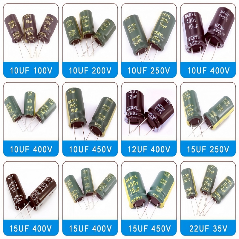 电解电容10UF 400V电容器8*12 8*13 10*13 10*16详情3