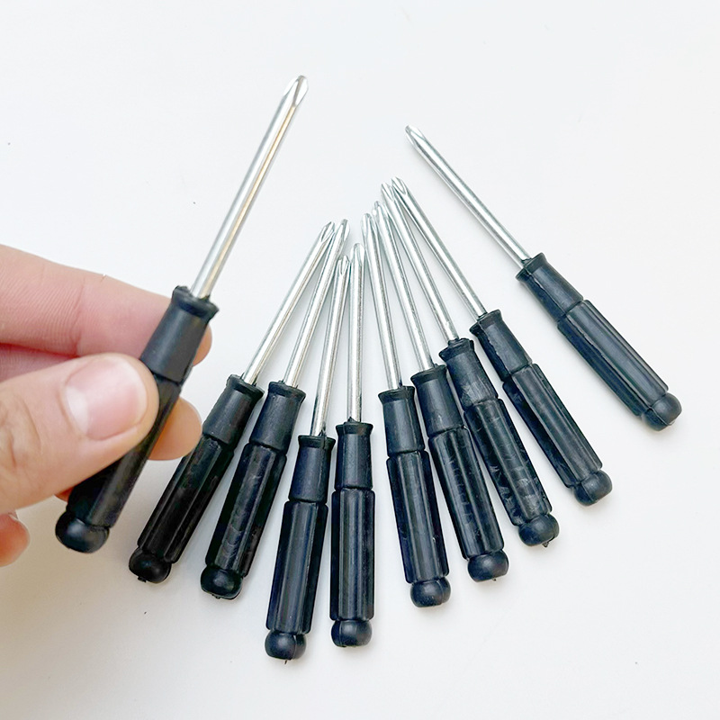 Factory wholesale 4.0-cross black screwdriver toys, household delivery mini screwdrivers and small screwdrivers details Picture