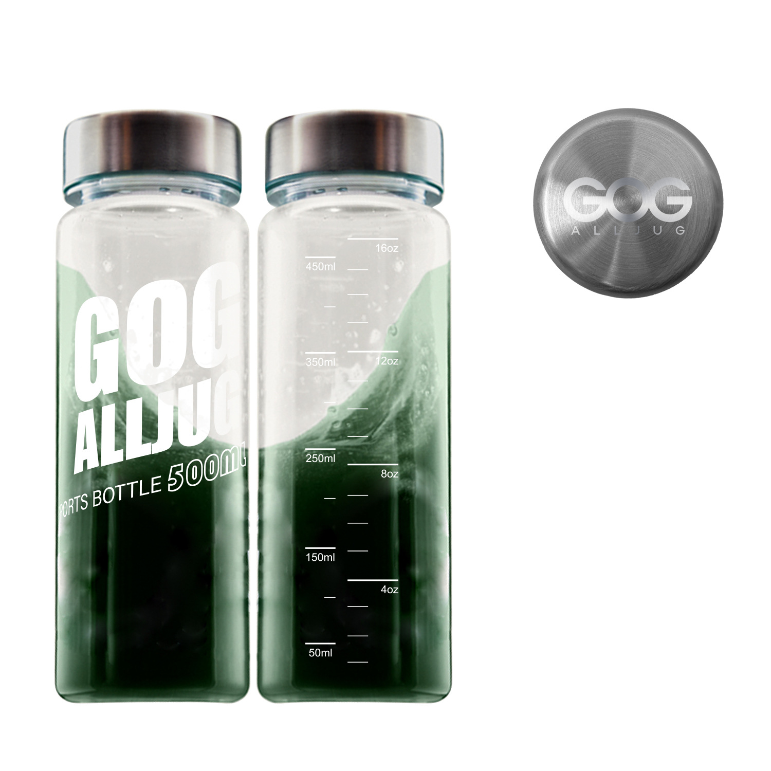 Cross-border creative mybottle plastic water cup, milk tea, milk juice cup, gift cup, 500ML sports water cup full figure