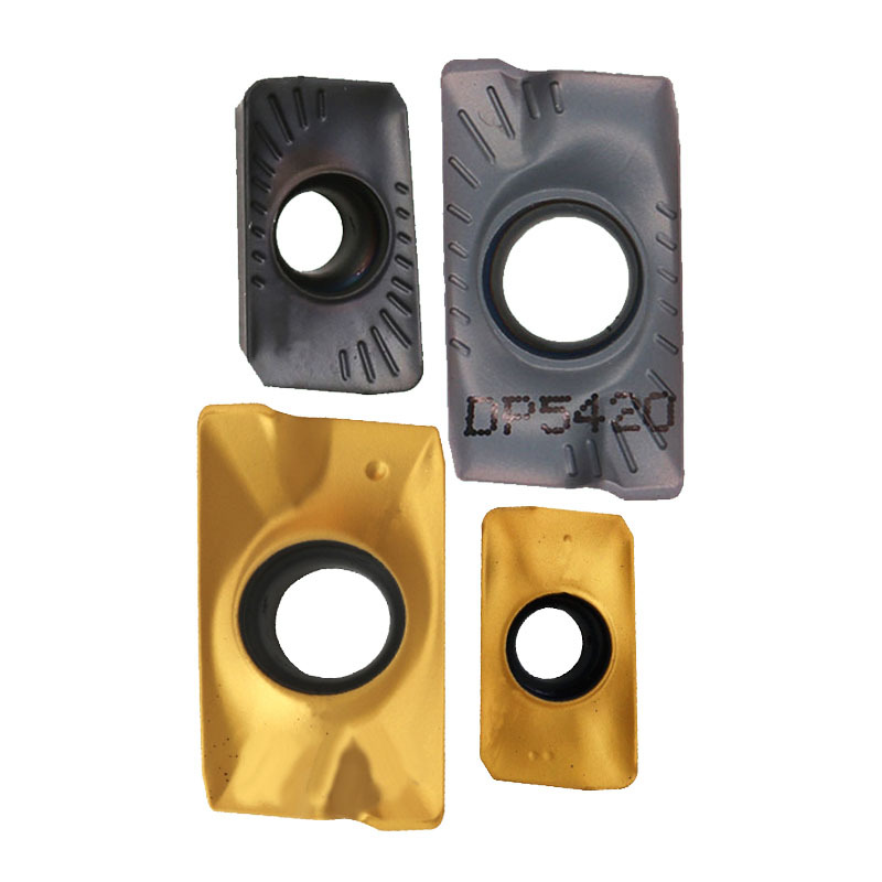 CNC milling inserts APMT1135 carbide 1604 milling inserts fast feed R0.8 coated rough milling machine tool grains Item Picture
