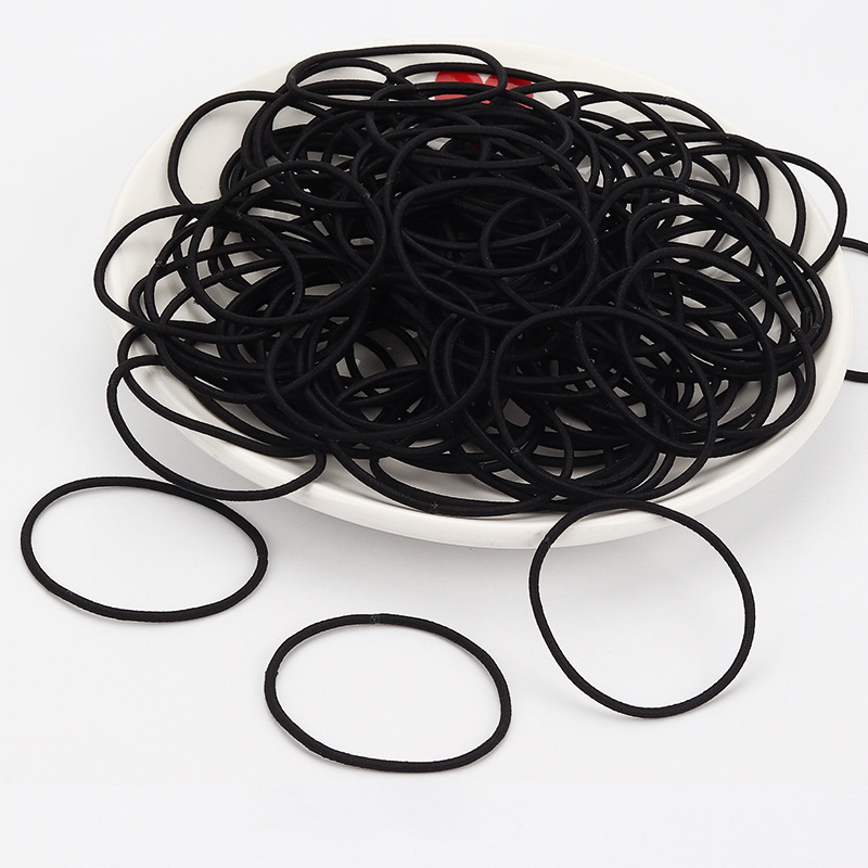 A simple Korean style hair tie for women, a thin hair band, a popular Instagram hair tie, a stylish girl's hair accessory, a hair tie Item Picture