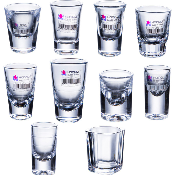 Small wine glasses, wonton cups, white spirit wine glasses, foreign wine glasses, bullet cups, spirits cups, one-sip cups, Maotai cups, gift sets full figure