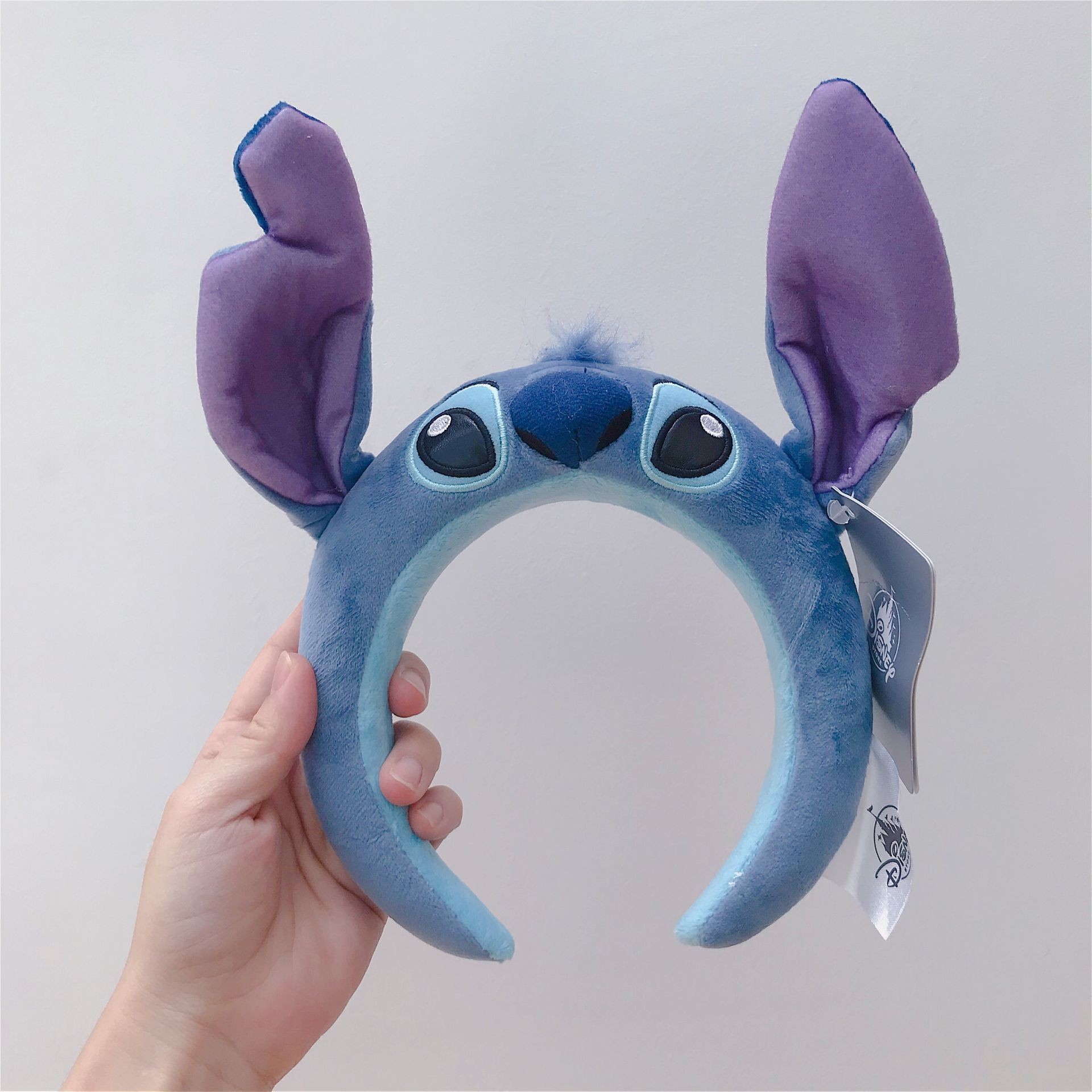 Star Kirby Stitch plush headband, cute Internet celebrity girl cartoon facial mask, makeup hair band, hair accessory Specification drawing